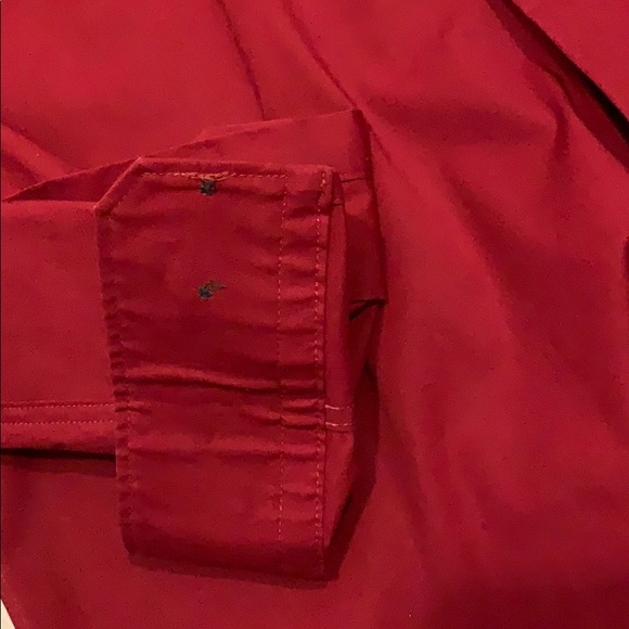Red Express 1MX fitted button down dress … - Picture 7 of 10